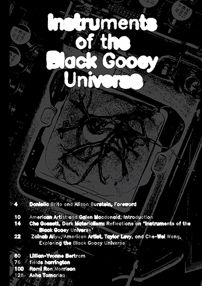 Cover Instruments of the Black Gooey Universe