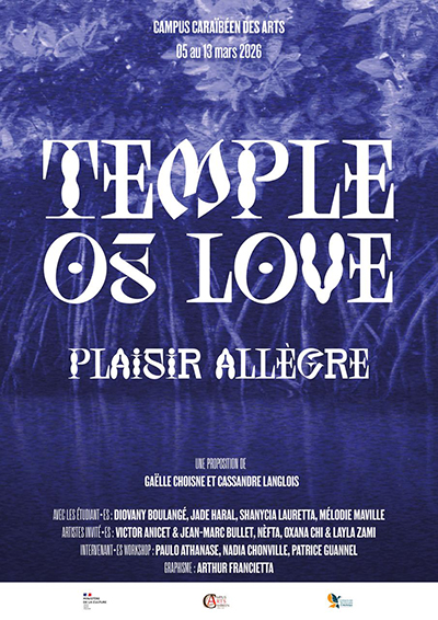 Flyer Temple of Love
